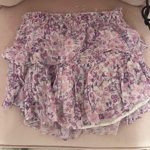 Floral loveshack fancy skirt no longer sold